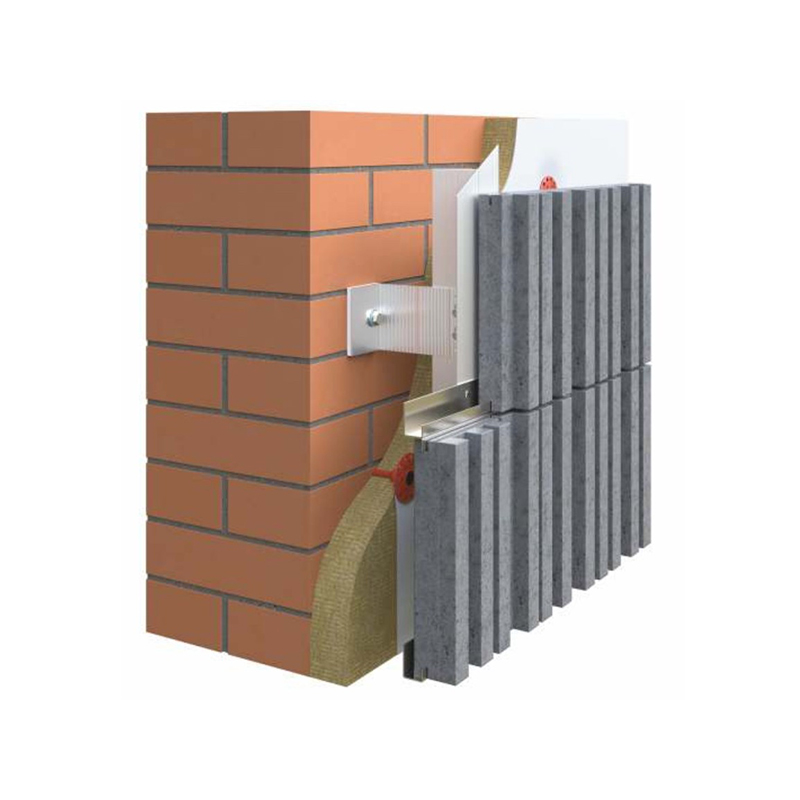 Sistema de revestimiento de fachadas de fijación de piedra